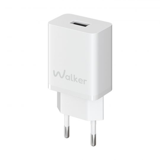 Сетевое зарядное устройство (адаптер) WALKER WH-26 1USB / 2.4A white - купить за 146.63 грн в Киеве, Украине