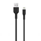 Кабель USB WALKER C350 Lightning black - купить за 56.70 грн в Киеве, Украине