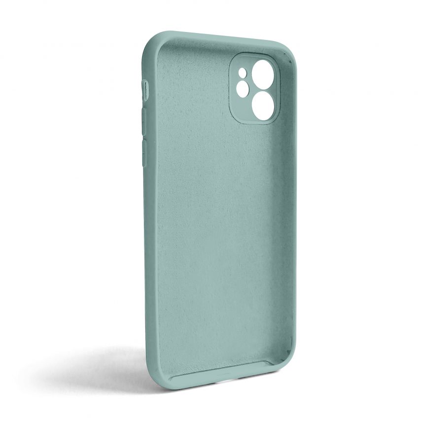 Чохол Full Silicone Case для Apple iPhone 11 turquoise (17) закрита камера (без логотипу)