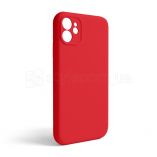 Чехол Full Silicone Case для Apple iPhone 11 red (14) закрытая камера (без логотипа) - купить за 136.00 грн в Киеве, Украине