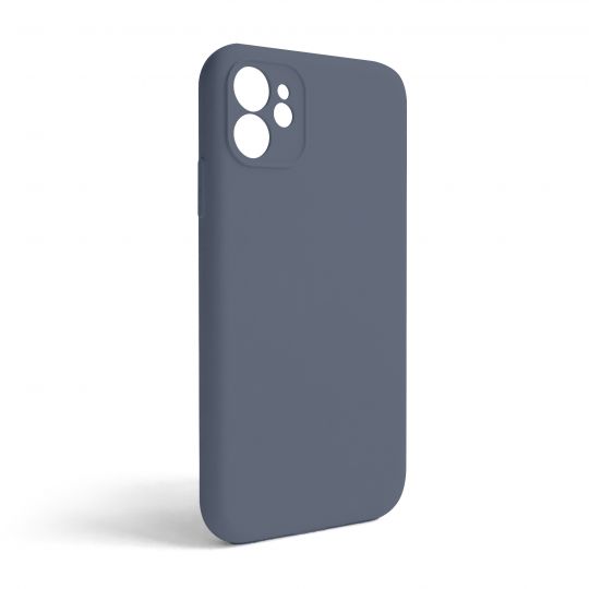 Чохол Full Silicone Case для Apple iPhone 11 lavender grey (28) закрита камера (без логотипу) - купити за 150.62 грн у Києві, Україні