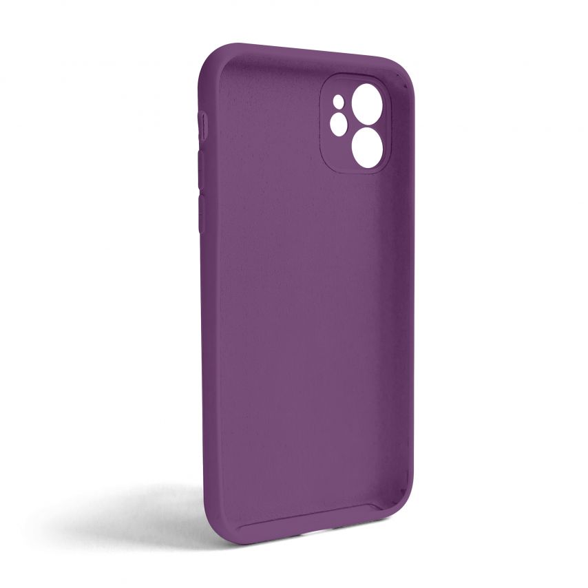 Чехол Full Silicone Case для Apple iPhone 11 grape (43) закрытая камера (без логотипа)