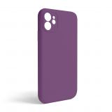 Чехол Full Silicone Case для Apple iPhone 11 grape (43) закрытая камера (без логотипа)