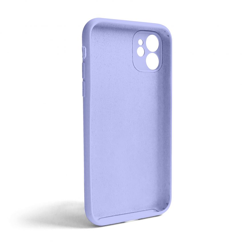 Чехол Full Silicone Case для Apple iPhone 11 lilac (39) закрытая камера (без логотипа)