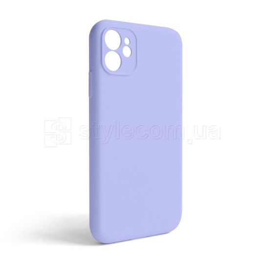 Чехол Full Silicone Case для Apple iPhone 11 lilac (39) закрытая камера (без логотипа)