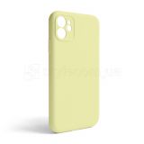 Чехол Full Silicone Case для Apple iPhone 11 mellow yellow (51) закрытая камера (без логотипа)