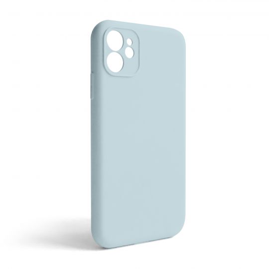 Чехол Full Silicone Case для Apple iPhone 11 sky blue (58) закрытая камера (без логотипа) - купить за 150.62 грн в Киеве, Украине