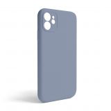 Чохол Full Silicone Case для Apple iPhone 11 sierra blue (62) закрита камера (без логотипу)