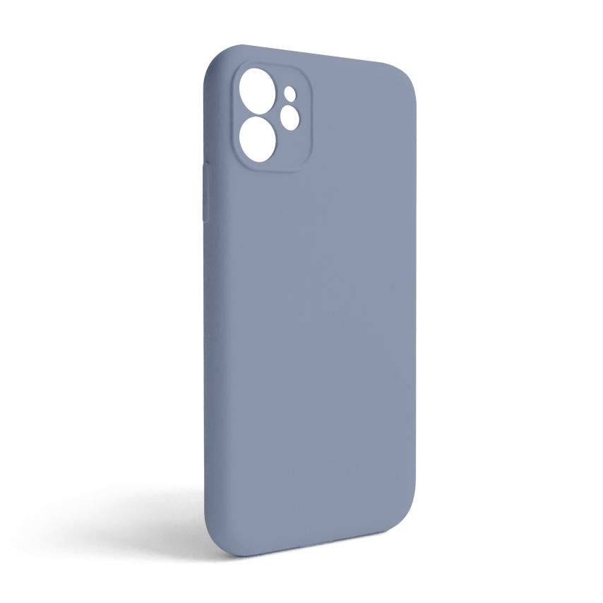 Чохол Full Silicone Case для Apple iPhone 11 sierra blue (62) закрита камера (без логотипу)