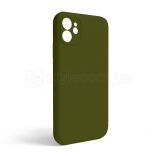 Чехол Full Silicone Case для Apple iPhone 11 forest green (63) закрытая камера (без логотипа) - купить за 139.06 грн в Киеве, Украине