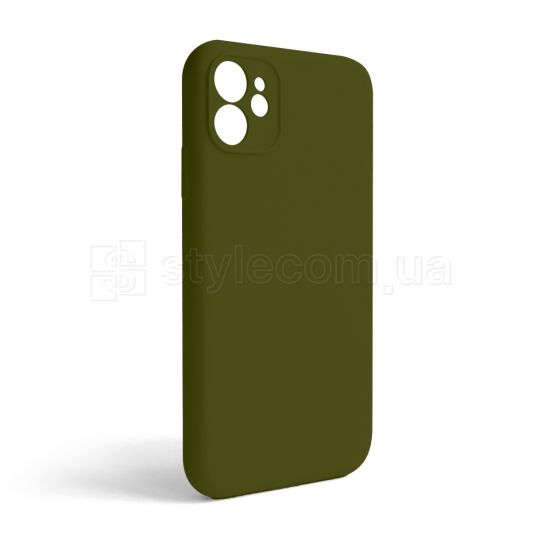 Чохол Full Silicone Case для Apple iPhone 11 forest green (63) закрита камера (без логотипу)