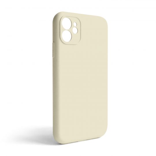 Чохол Full Silicone Case для Apple iPhone 11 antique white (10) закрита камера (без логотипу) - купити за 153.34 грн у Києві, Україні
