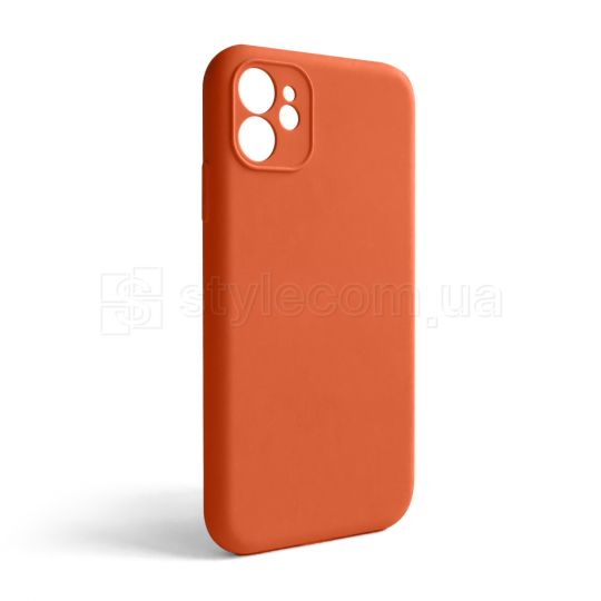 Чохол Full Silicone Case для Apple iPhone 11 apricot (02) закрита камера (без логотипу)