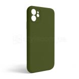 Чохол Full Silicone Case для Apple iPhone 11 army green (45) закрита камера (без логотипу) - купити за 136.00 грн у Києві, Україні