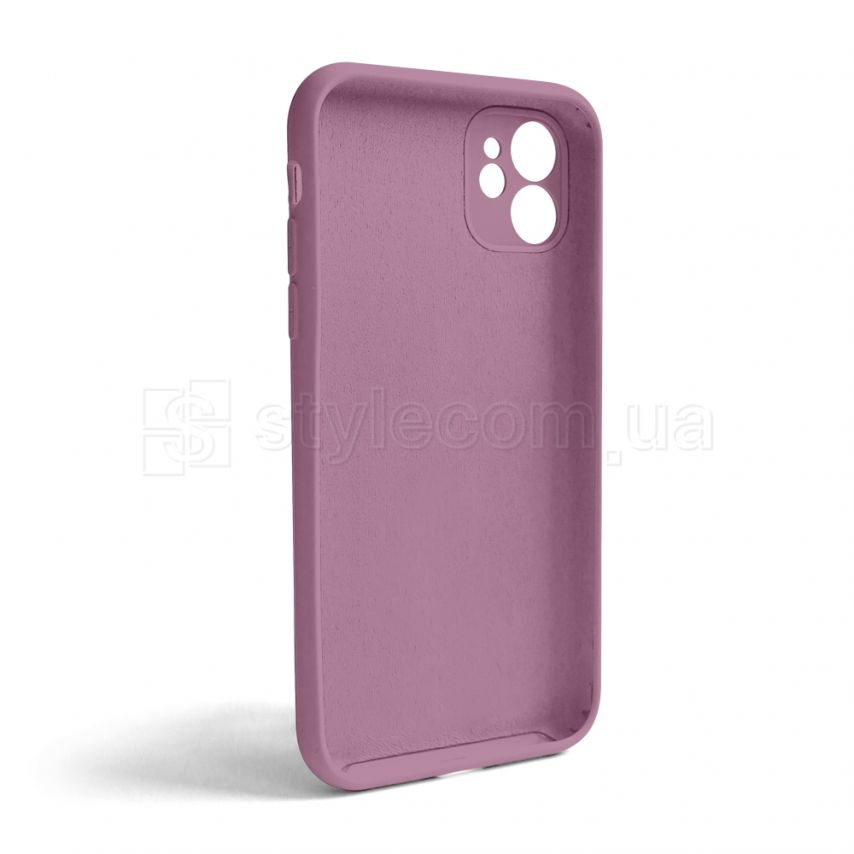 Чехол Full Silicone Case для Apple iPhone 11 blueberry (56) закрытая камера (без логотипа)