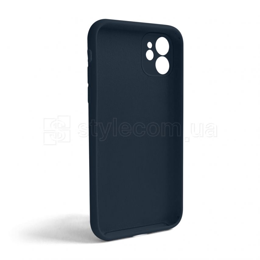 Чехол Full Silicone Case для Apple iPhone 11 cosmos blue (46) закрытая камера (без логотипа)