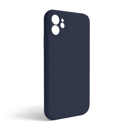 Чохол Full Silicone Case для Apple iPhone 11 dark blue (08) закрита камера (без логотипу) - купити за 150.62 грн у Києві, Україні