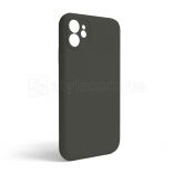 Чехол Full Silicone Case для Apple iPhone 11 dark olive (35) закрытая камера (без логотипа) - купить за 136.00 грн в Киеве, Украине