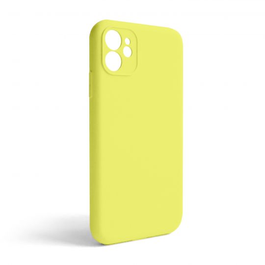 Чохол Full Silicone Case для Apple iPhone 11 flash lime (41) закрита камера (без логотипу) - купити за 150.62 грн у Києві, Україні