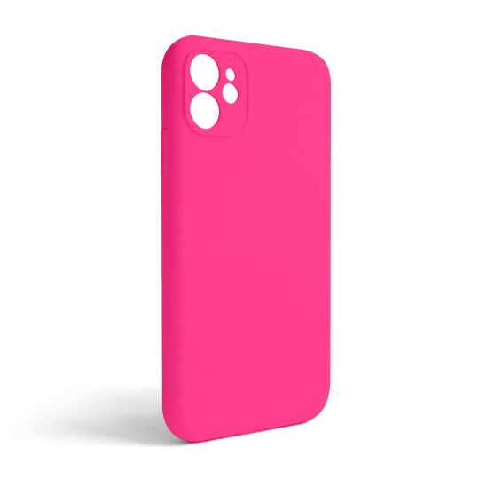 Чохол Full Silicone Case для Apple iPhone 11 shiny pink (38) закрита камера (без логотипу) - купити за 150.62 грн у Києві, Україні