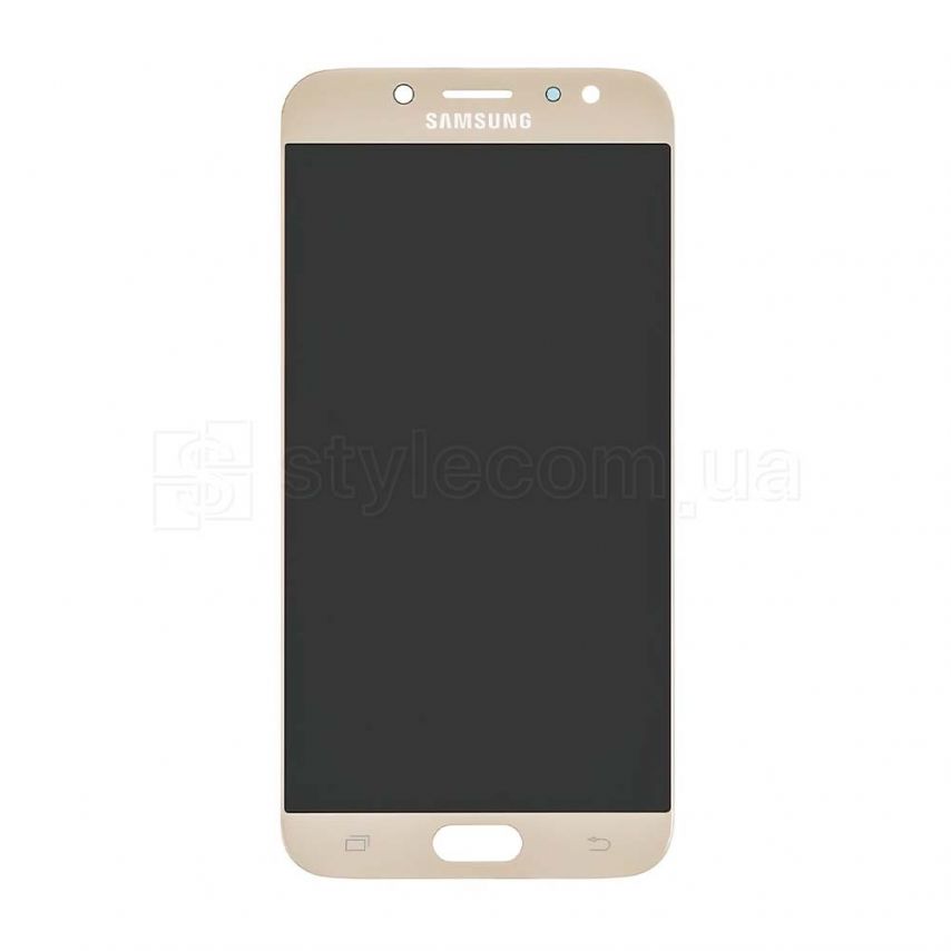 Дисплей (LCD) для Samsung Galaxy J7/J730 (2017) с тачскрином gold (Oled) Original Quality