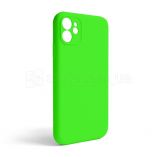 Чехол Full Silicone Case для Apple iPhone 11 shiny green (40) закрытая камера (без логотипа) - купить за 139.06 грн в Киеве, Украине