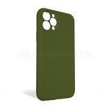 Чехол Full Silicone Case для Apple iPhone 11 Pro army green (45) закрытая камера (без логотипа) - купить за 135.66 грн в Киеве, Украине