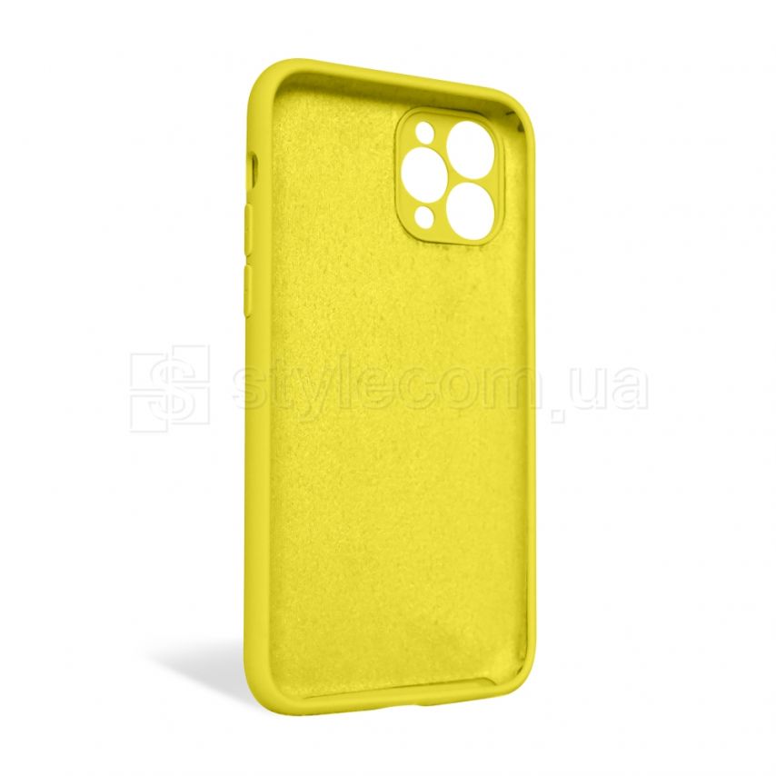 Чохол Full Silicone Case для Apple iPhone 11 Pro canary yellow (50) закрита камера (без логотипу)