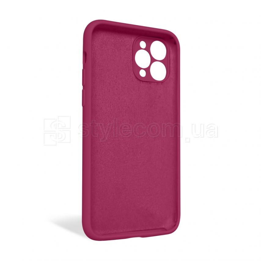 Чохол Full Silicone Case для Apple iPhone 11 Pro pomegranate (59) закрита камера (без логотипу)