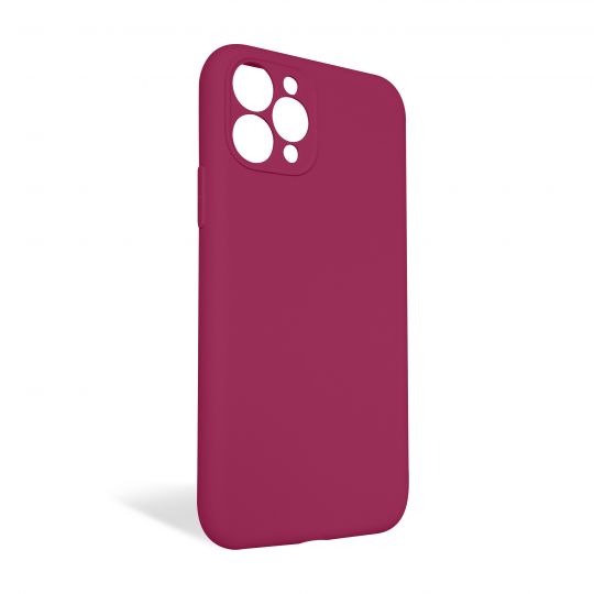 Чехол Full Silicone Case для Apple iPhone 11 Pro pomegranate (59) закрытая камера (без логотипа) - купить за 150.96 грн в Киеве, Украине