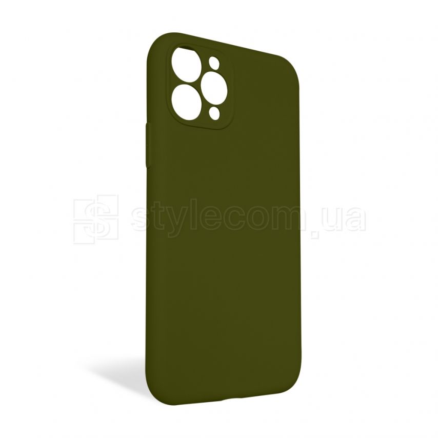 Чохол Full Silicone Case для Apple iPhone 11 Pro forest green (63) закрита камера (без логотипу)