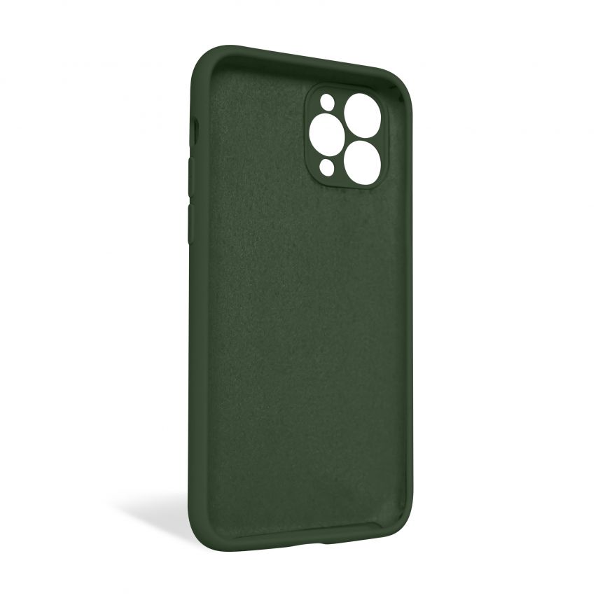 Чохол Full Silicone Case для Apple iPhone 11 Pro atrovirens green (54) закрита камера (без логотипу)