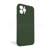 Чохол Full Silicone Case для Apple iPhone 11 Pro atrovirens green (54) закрита камера (без логотипу)