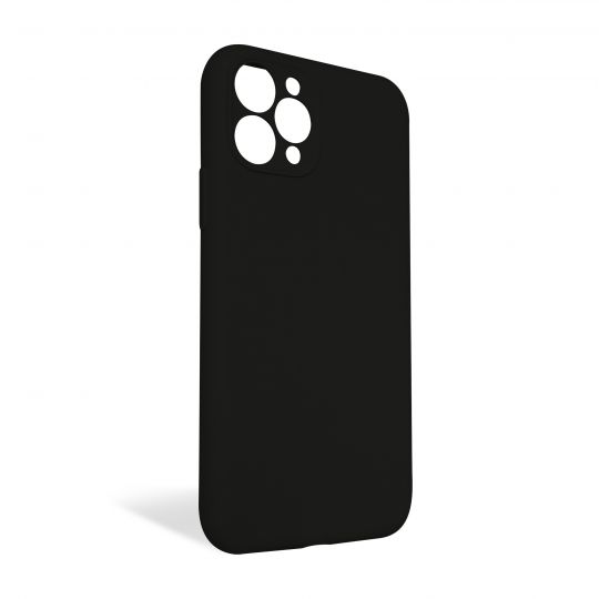 Чехол Full Silicone Case для Apple iPhone 11 Pro black (18) закрытая камера (без логотипа) - купить за 150.62 грн в Киеве, Украине