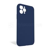 Чехол Full Silicone Case для Apple iPhone 11 Pro blue cobalt (36) закрытая камера (без логотипа)