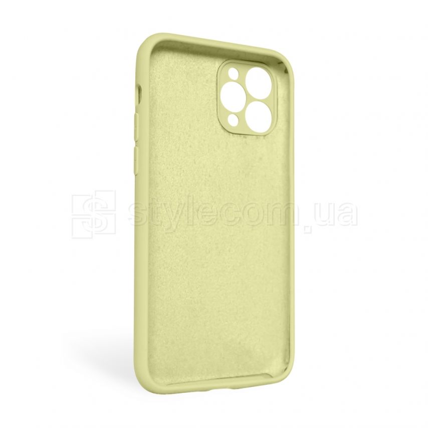Чехол Full Silicone Case для Apple iPhone 11 Pro Max mellow yellow (51) закрытая камера (без логотипа)
