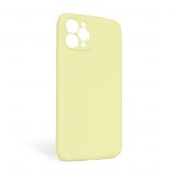 Чехол Full Silicone Case для Apple iPhone 11 Pro Max mellow yellow (51) закрытая камера (без логотипа)