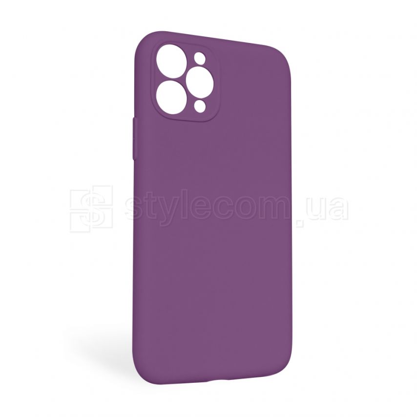 Чехол Full Silicone Case для Apple iPhone 11 Pro Max grape (43) закрытая камера (без логотипа)