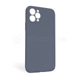 Чехол Full Silicone Case для Apple iPhone 11 Pro Max lavender grey (28) закрытая камера (без логотипа) - купить за 136.00 грн в Киеве, Украине