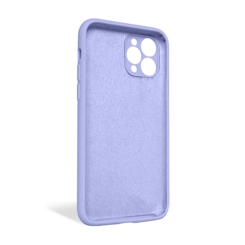 Чехол Full Silicone Case для Apple iPhone 11 Pro lilac (39) закрытая камера (без логотипа)