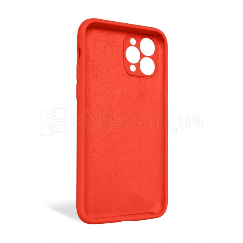 Чехол Full Silicone Case для Apple iPhone 11 Pro orange (13) закрытая камера (без логотипа)