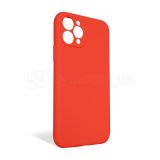 Чехол Full Silicone Case для Apple iPhone 11 Pro orange (13) закрытая камера (без логотипа)