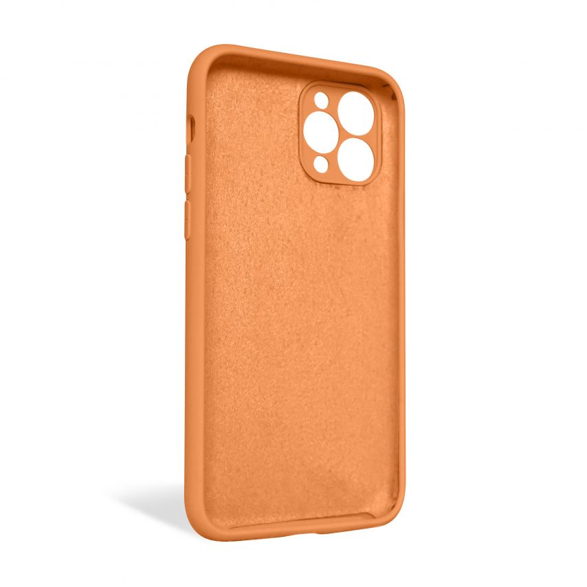 Чехол Full Silicone Case для Apple iPhone 11 Pro papaya (49) закрытая камера (без логотипа)