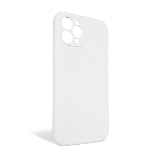 Чохол Full Silicone Case для Apple iPhone 11 Pro white (09) закрита камера (без логотипу) - купити за 153.34 грн у Києві, Україні