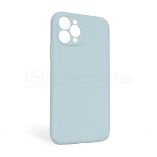 Чехол Full Silicone Case для Apple iPhone 11 Pro Max sky blue (58) закрытая камера (без логотипа) - купить за 135.66 грн в Киеве, Украине