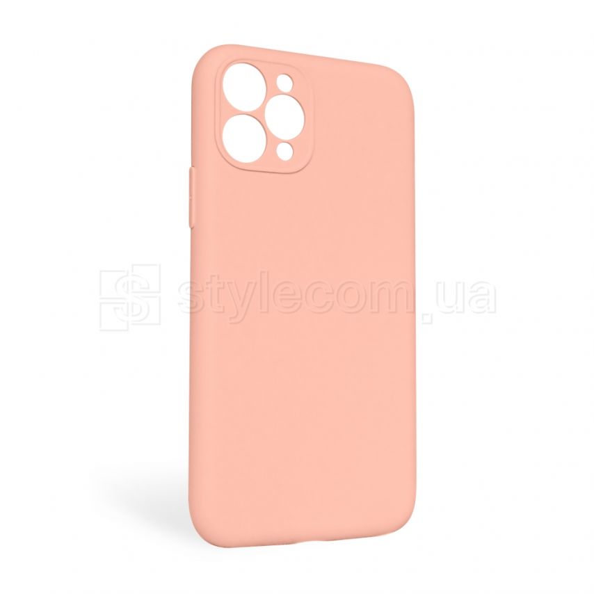 Чехол Full Silicone Case для Apple iPhone 11 Pro Max grapefruit (61) закрытая камера (без логотипа)