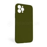 Чехол Full Silicone Case для Apple iPhone 11 Pro Max forest green (63) закрытая камера (без логотипа)