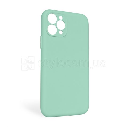 Чехол Full Silicone Case для Apple iPhone 11 Pro Max new blue (67) закрытая камера (без логотипа)