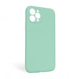 Чохол Full Silicone Case для Apple iPhone 11 Pro Max new blue (67) закрита камера (без логотипу)