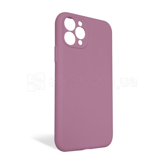Чехол Full Silicone Case для Apple iPhone 11 Pro blueberry (56) закрытая камера (без логотипа)